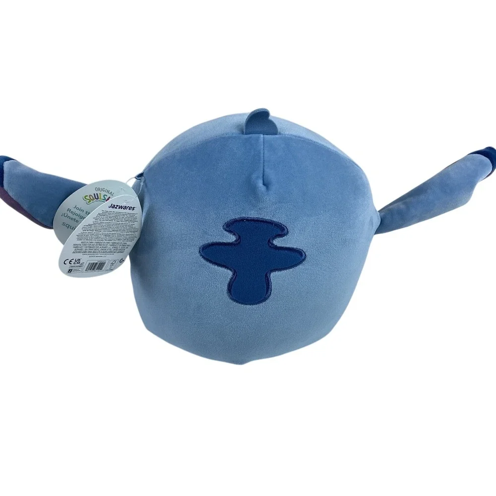 Disney Squishmallows‎ Stitch Plush with Flower Lei Aloha Ohana - 10 inch